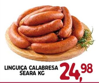 Bom Dia Linguica Calabresa Seara 1kg oferta
