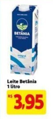 Extra Supermercado Leite betania 1L oferta