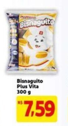 Extra Supermercado Bisnaguito Plus Vita 300g oferta
