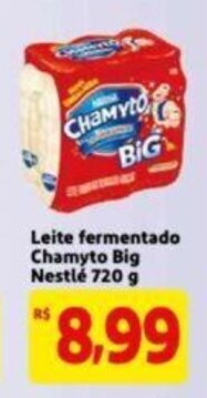Extra Supermercado Leite Fermentado Chamyto Big Nestle 720g oferta