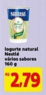 Extra Supermercado Iogurte natural Nestle varios sabores 160g oferta