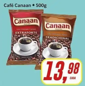 Rede Supermarket Cafe Canaan 500g oferta