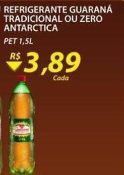 Assaí Atacadista Refrigerante Guarana Tradicional ou Zero Antarctica 1.5L oferta