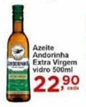 Rossi Supermercado Azeite Andorinha Extra Virgem Vidro 500ml oferta