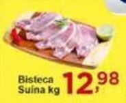 Rossi Supermercado Bisteca Suina 1kg oferta