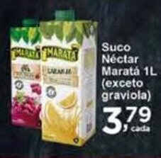 Rossi Supermercado Suco Nectar Marata 1L oferta