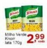 Rossi Supermercado Milho Verde Knorr lata 170g oferta