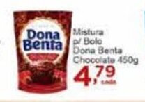 Rossi Supermercado Mistura p/ Bolo Dona Benta Chocolate 450g oferta