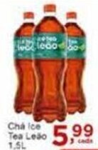 Rossi Supermercado Cha Ice Tea Leao 1.5L oferta