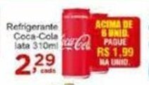 Rossi Supermercado Refrigerante Coca Cola lata 310ml oferta
