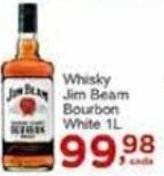 Rossi Supermercado Whisky Jim Beam Bourbon White 1L oferta