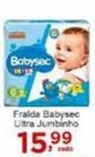 Rossi Supermercado Fralda Babysec Ultra Jumbinho oferta