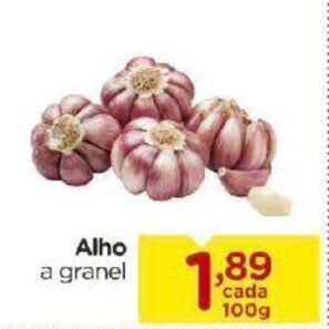 Carrefour Bairro Alho a granel 100g oferta