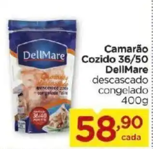 Carrefour Bairro Camarao Cozido 36/50 Dellmare 400g oferta