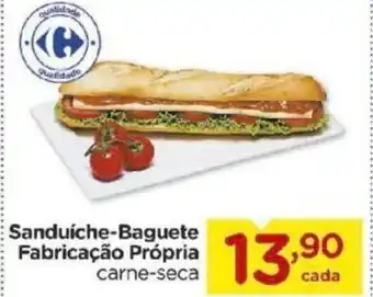 Carrefour Bairro Sanduiche Baguete Fabricacao Propria oferta