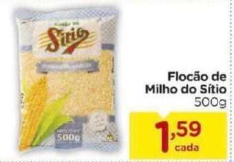 Carrefour Bairro Flocao de Milho do Sitio 500g oferta