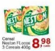 Rossi Supermercado Cereal Neston Flocos 3 Cereais 400g oferta