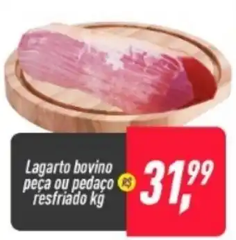 Frangolândia Lagarto Bovino peca ou pedaco resfirado 1kg oferta