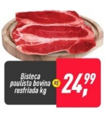 Frangolândia Bisteca paulista bovina resfriado 1kg oferta