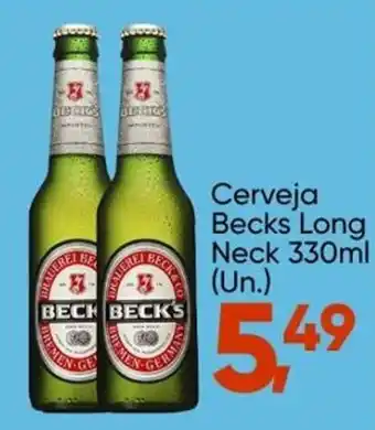 Cerveja Becks Long Neck 330ml