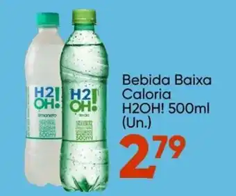 Bebida Baixa Caloria H20H! 500ml