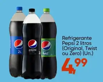 Imec Supermercados Refrigerante Pepsi 2L (Original, Twist ou Zero) oferta