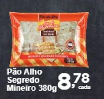 Rossi Supermercado Pao Alho Segredo Mineiro 380g oferta