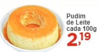 Rossi Supermercado Pudim de Leite cada 100g oferta