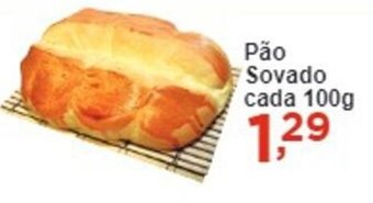 Rossi Supermercado Pao Sovado cada 100g oferta