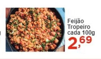 Rossi Supermercado Feijao tropeiro cada 100g oferta