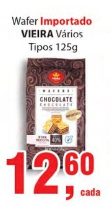 Supermercados Mundial Importado Vieira 125g oferta