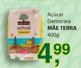 Acucar Demerara Mae Terra 400g