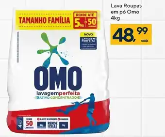 Coop Lava roupas em po Omo 4kg oferta
