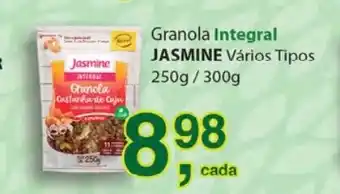 Supermercados Mundial Granola Integral Jasmine 250g/300g oferta