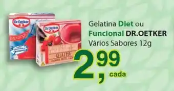 Gelatina Diet ou Funcional Dr.Oetker 12g