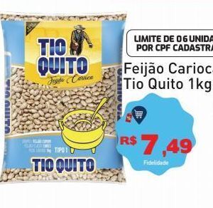 Tonin Superatacado Feijão carioca tio quito oferta