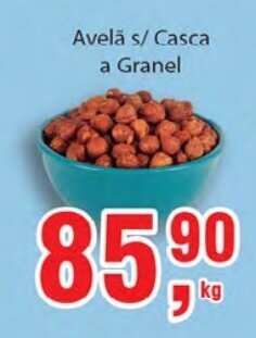 Supermercados Mundial Avela s/ Casca a granel 1kg oferta