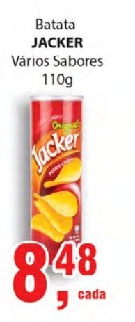 Supermercados Mundial Batata Jacker 110g oferta
