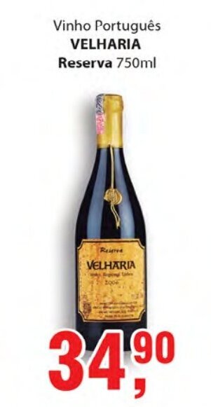 Supermercados Mundial Velharia Reserva 750ml oferta