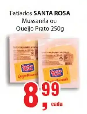 Supermercados Mundial Santa Rosa Mussarela ou Queijo Prato 250g oferta