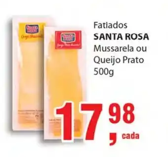 Santa Rosa Mussarela ou Queijo Prato 500g