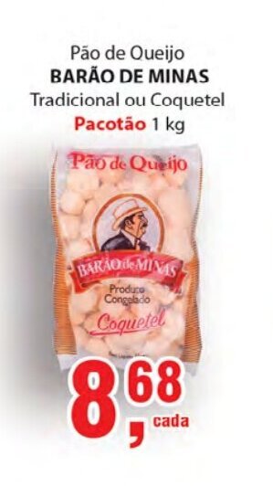 Supermercados Mundial Barao de Minas 1kg oferta