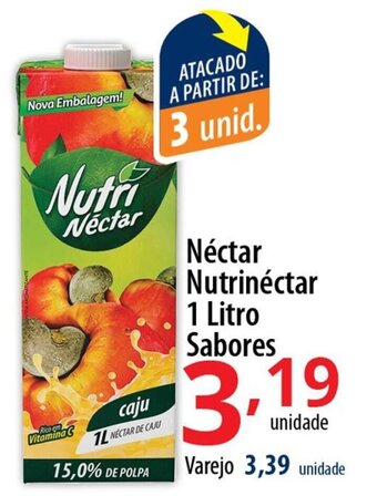 Akki Atacadista Nectar Nutrinectar 1L Sabores oferta