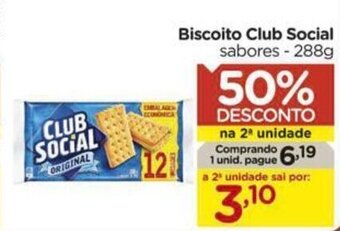 Carrefour Biscoito Club Social 288g oferta