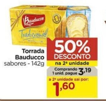 Carrefour Torrada Bauducco 142g oferta