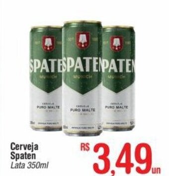 Fort Atacadista Cerveja Spaten 350ml oferta