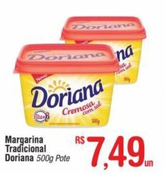 Margarina Tradicional Doriana 500g