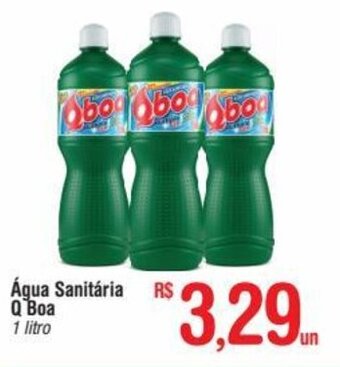 Fort Atacadista Agua Sanitaria Qboa 1L oferta