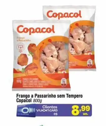 Fort Atacadista Frango a Passarinho sem Tempero Copacol 800g oferta