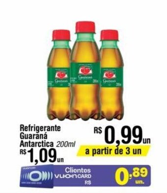 Fort Atacadista Refrigerante Guarana Antarctica 200ml oferta